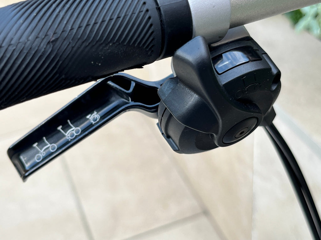 Brompton S2L 2-speed folding bike, black, very good condition