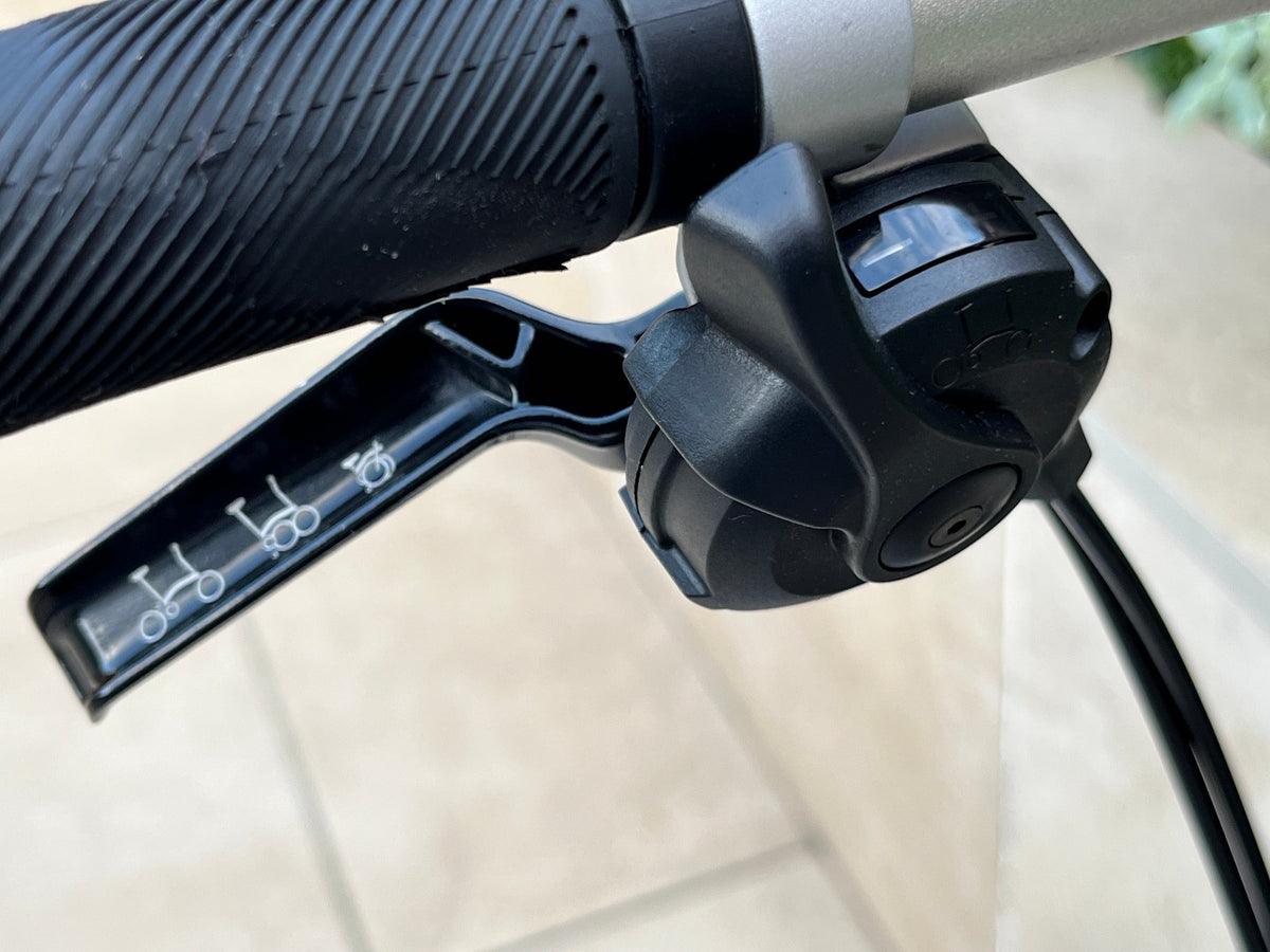 Brompton S2L 2-speed folding bike, black, very good condition