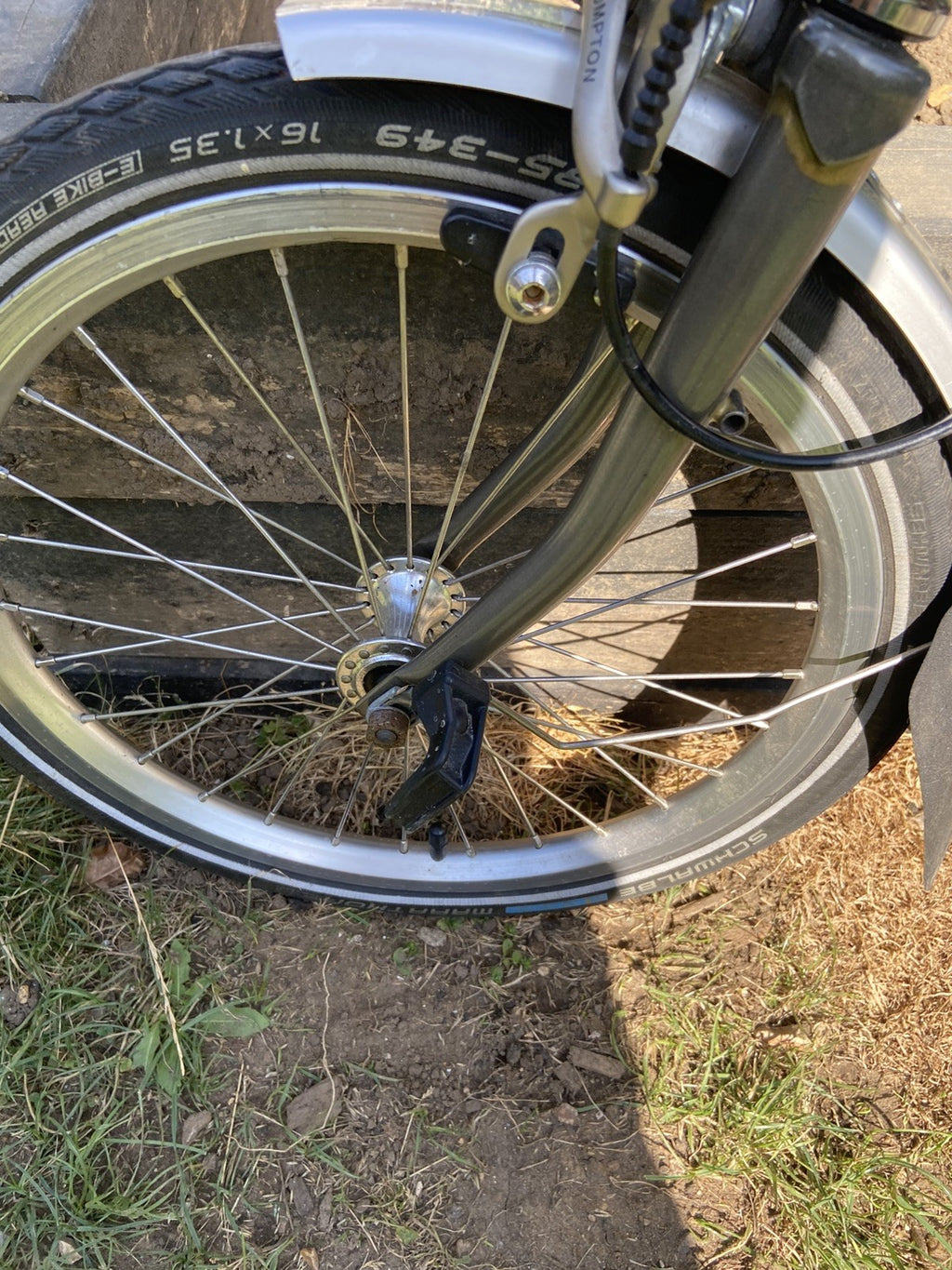 Brompton C Line 6 Speed - Raw Lacquer