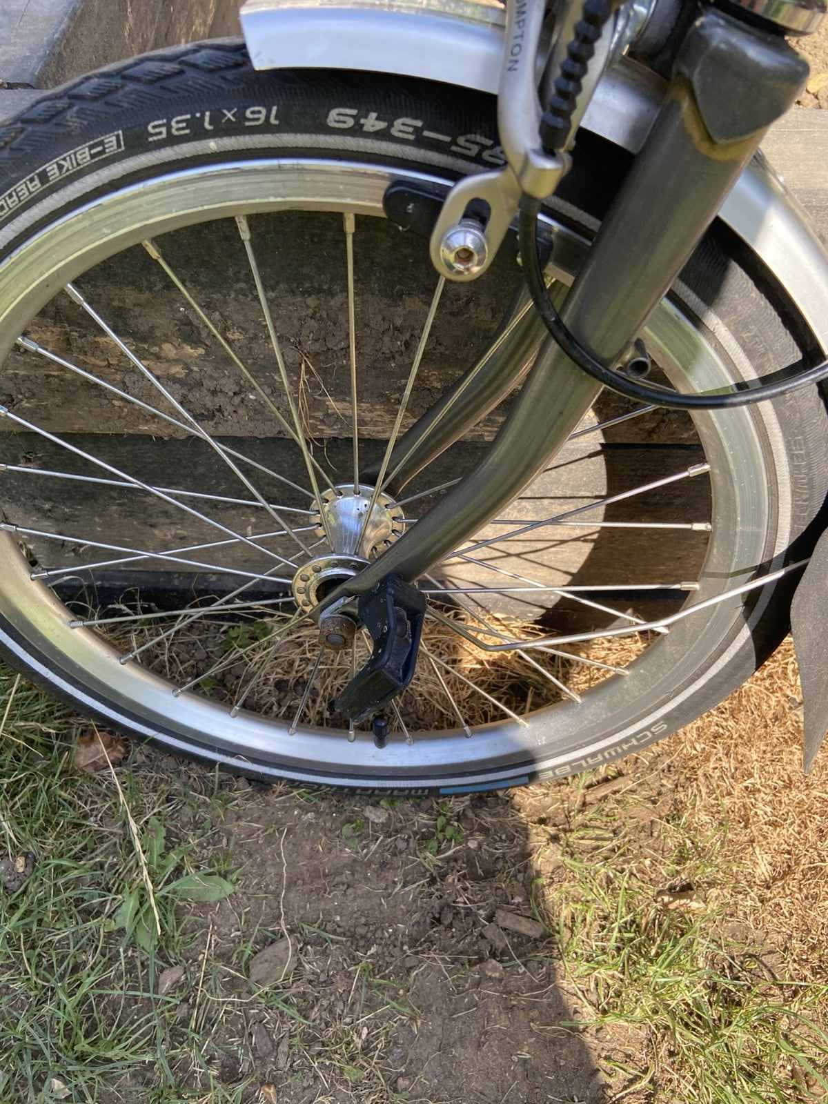 Brompton C Line 6 Speed - Raw Lacquer