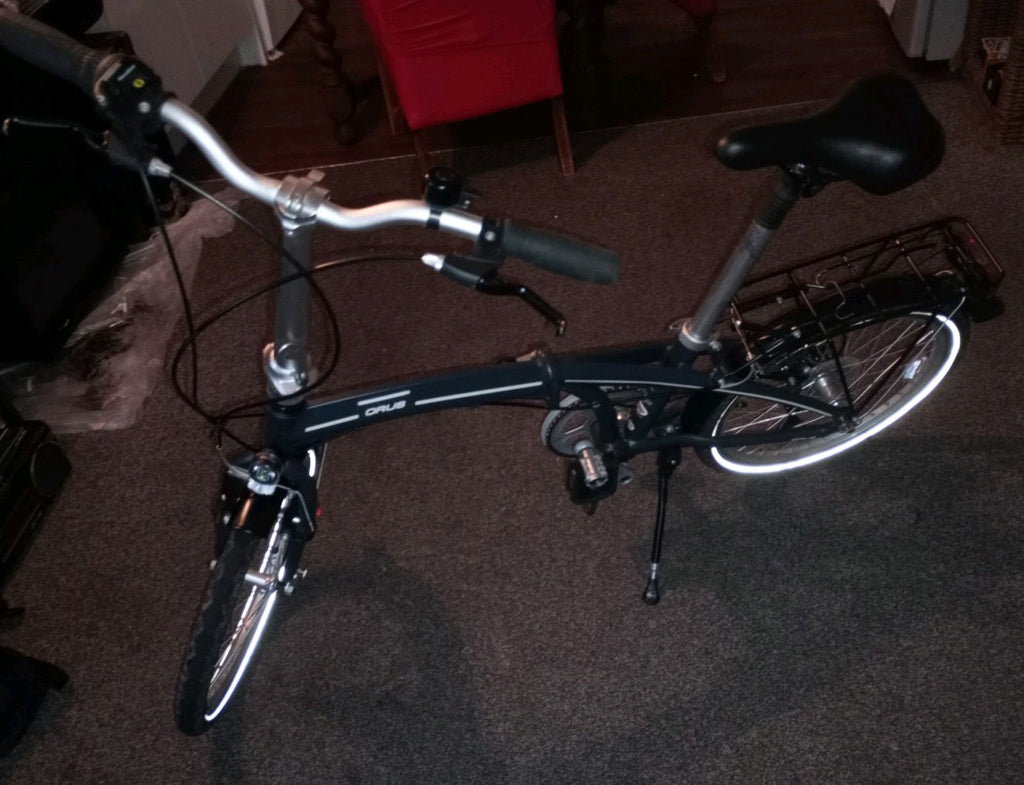 ORUS folding Bike + lock & key