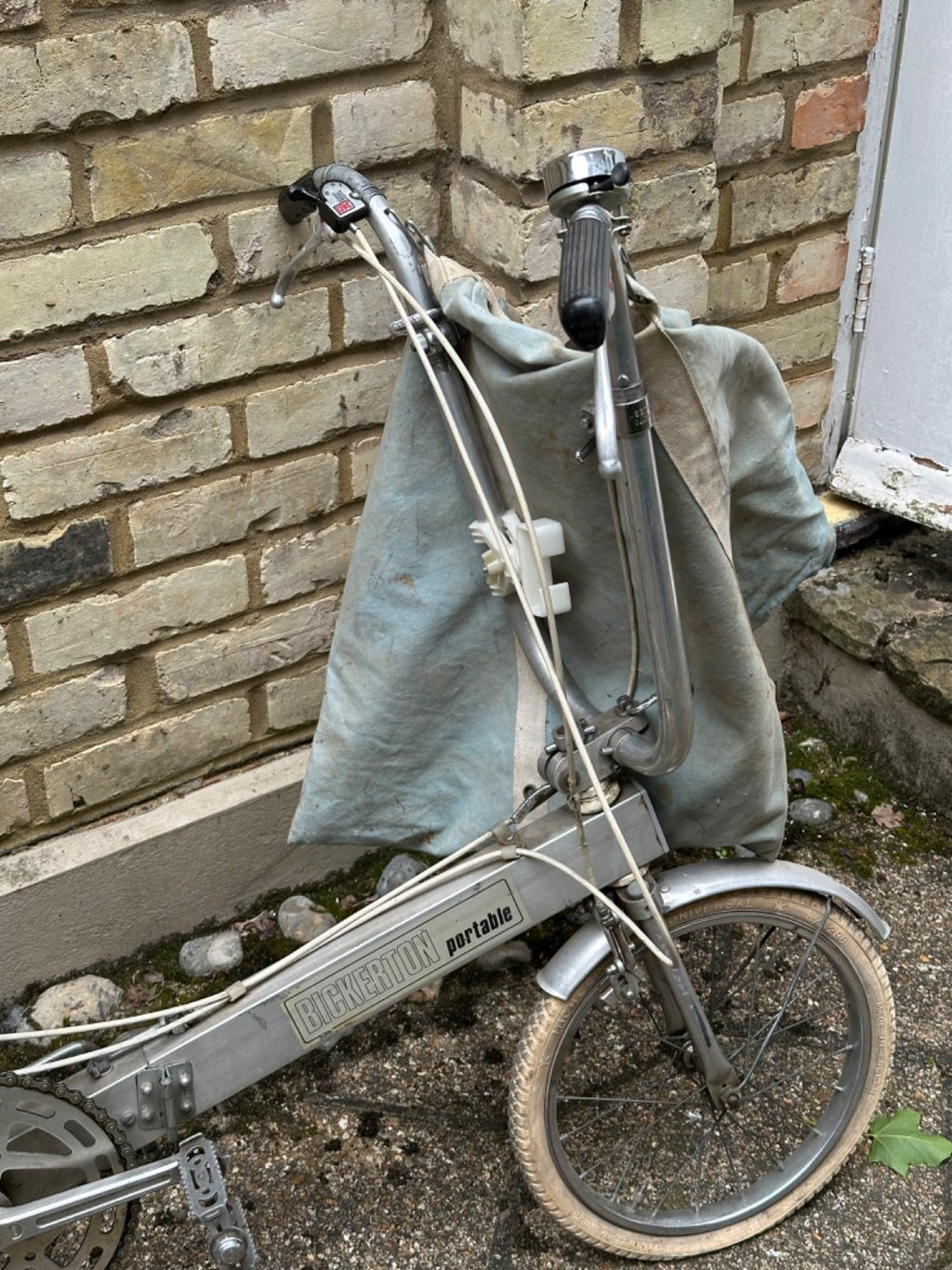 Vintage Bickerton Folding Bike One Previous Owner From New 3 Speed with Bag