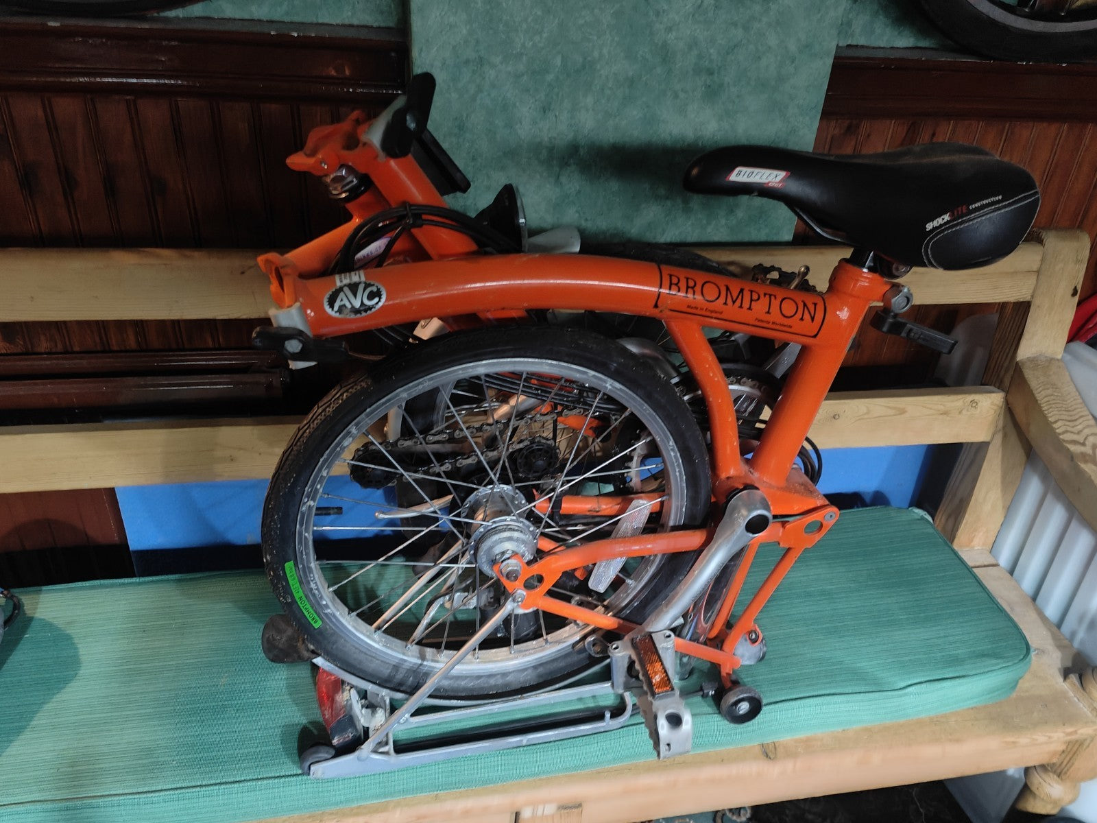 brompton folding bike 6 speed