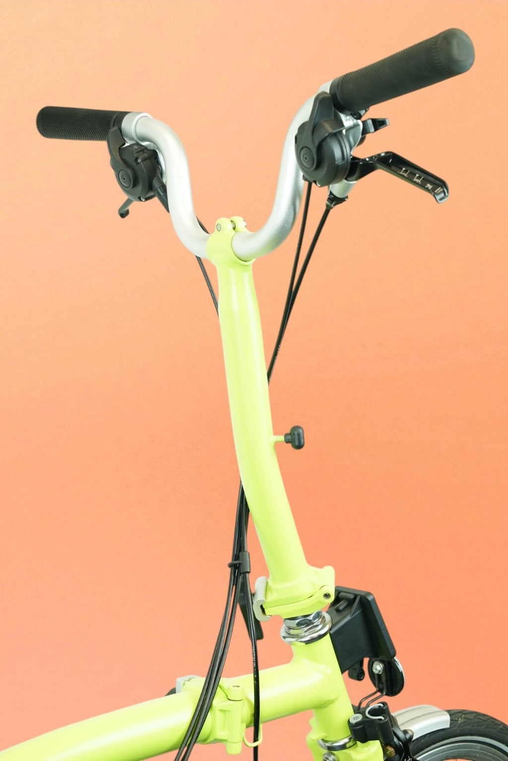 Brompton M6L (C Line Explore) - Lime Green