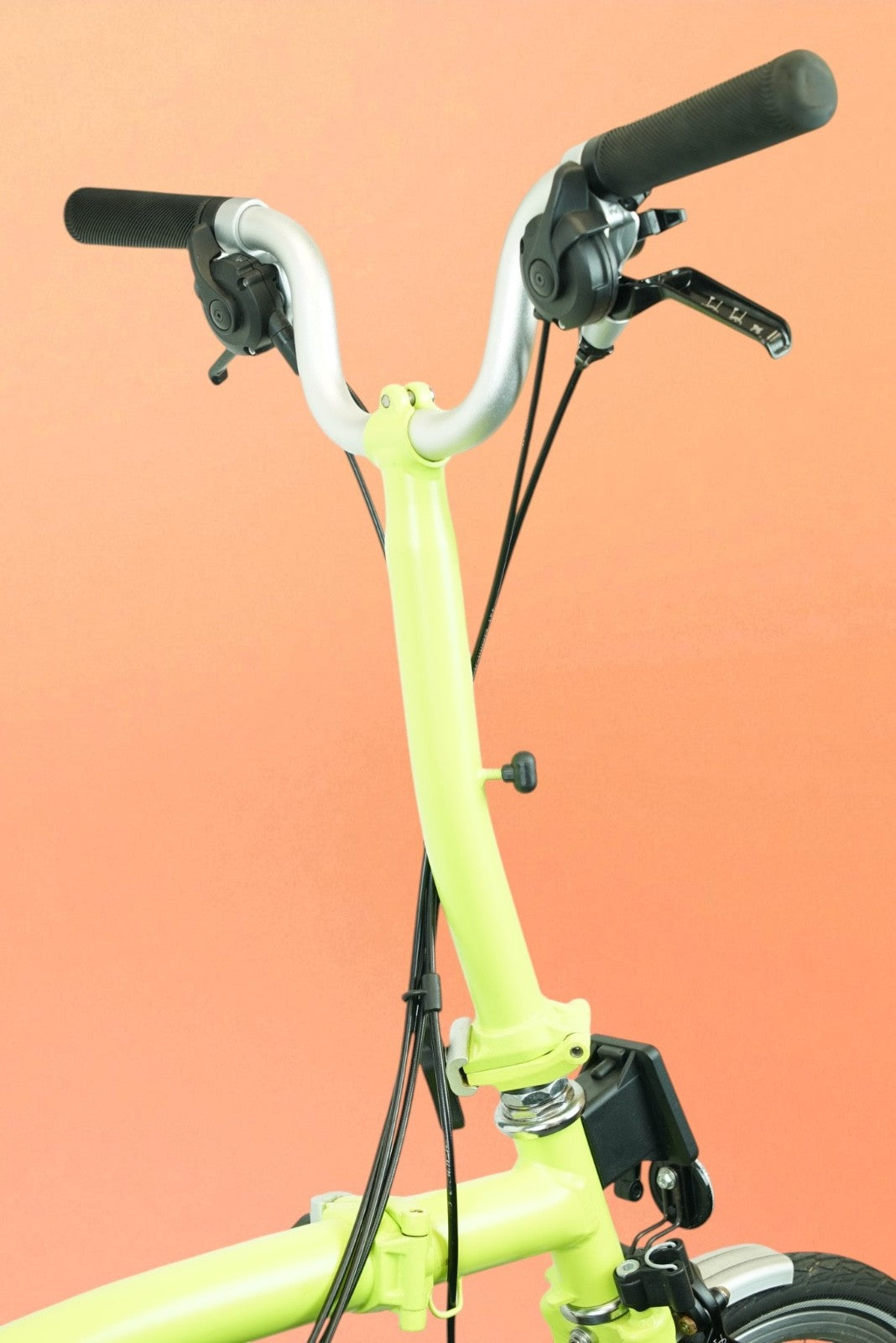 Brompton M6L (C Line Explore) - Lime Green