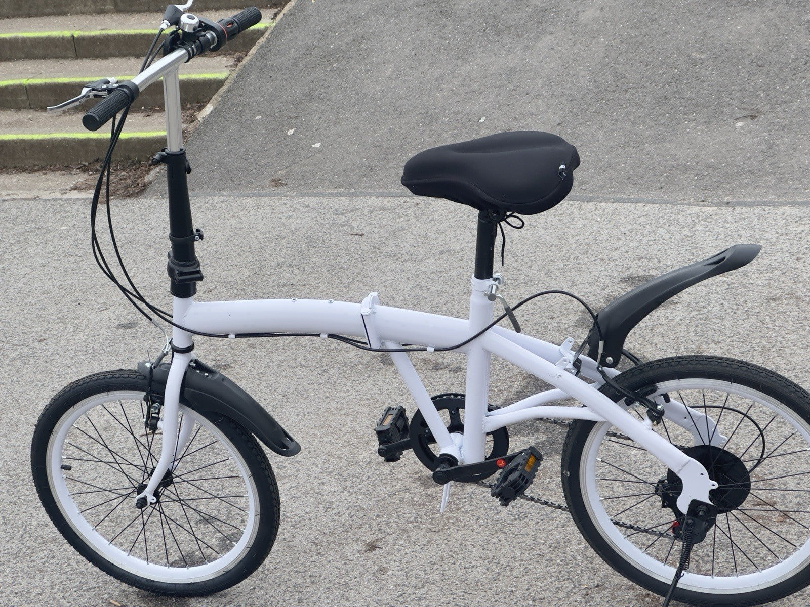 20" Folding Bike Adults Bicycle Adjustable Speed Alloy Bicycle Folding Bike UK