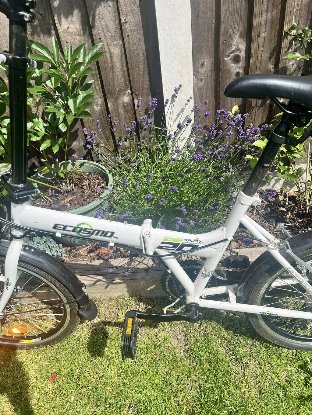 Ecosmo 20" Wheel Lightweight Folding Bicycle folding bike motorhome camper bike