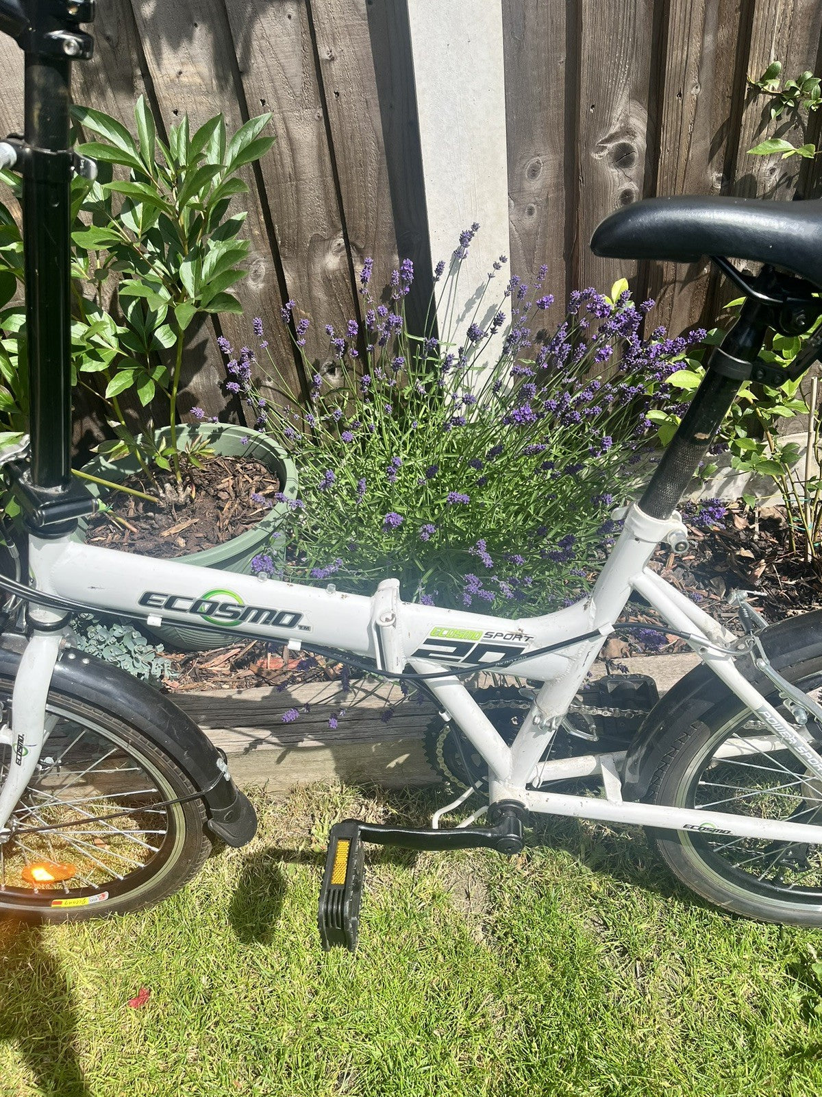 Ecosmo 20" Wheel Lightweight Folding Bicycle folding bike motorhome camper bike