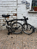 Brompton Folding Bike 3-Speed, Black
