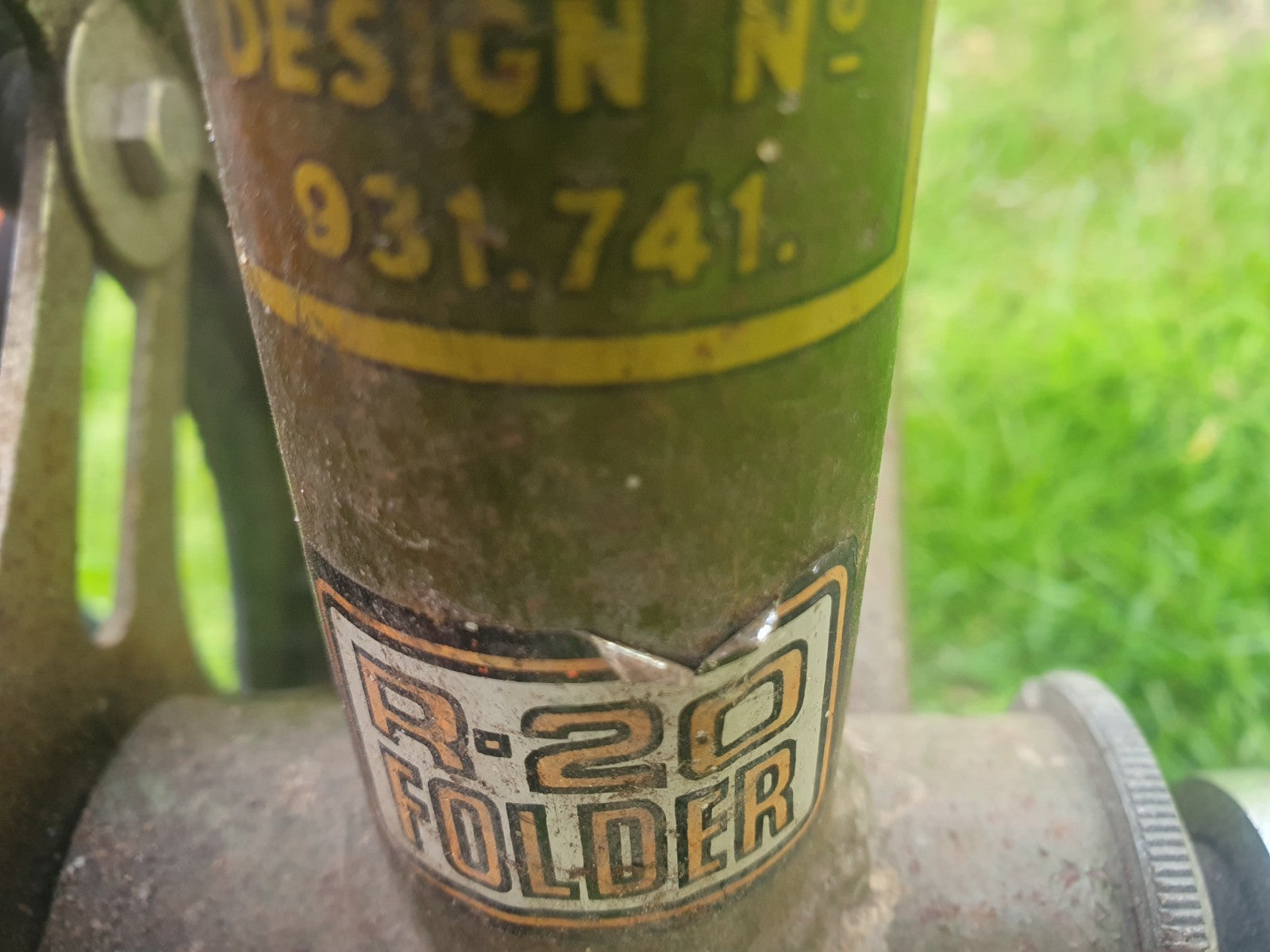 Vintage raleigh stowaway bike