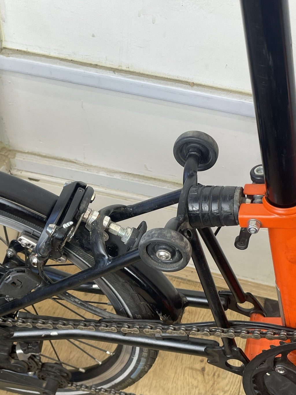 Brompton M6L Folding Bike - Orange