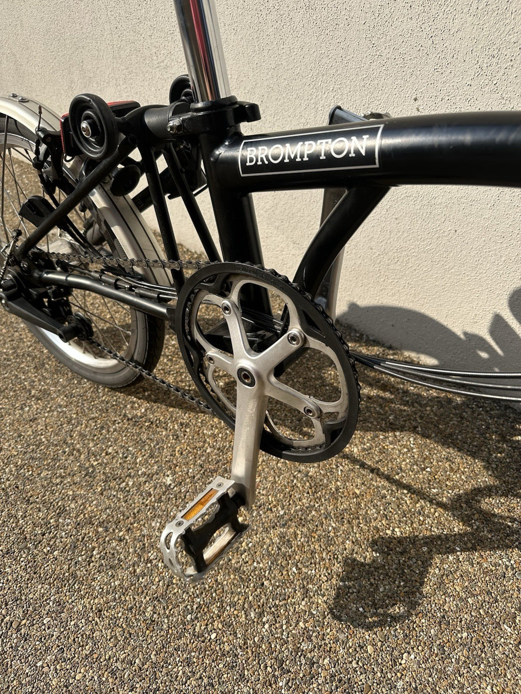 Brompton Folding Bike Black 2021 6 Speed - Very good condition - collection only