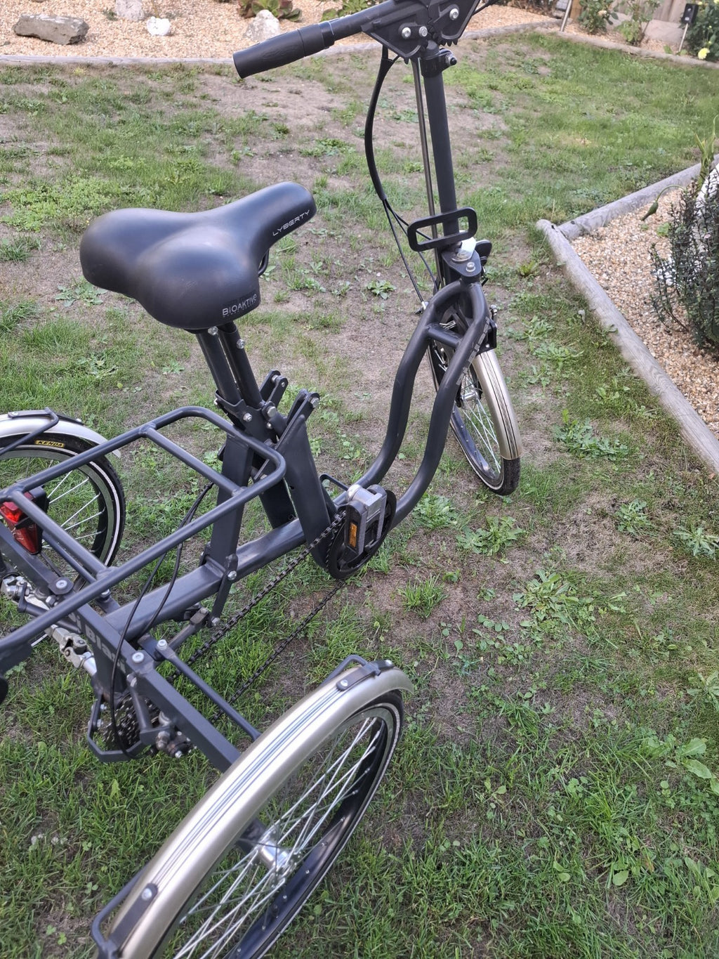 Di Blasi Folding Tricycle Bike 3 Wheel Bicycle Adult Trike