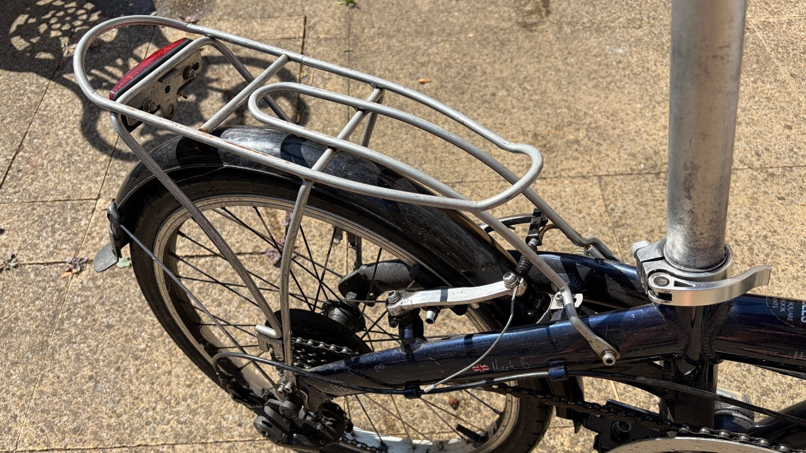 Bickerton portable 20" Folding Bike - navy