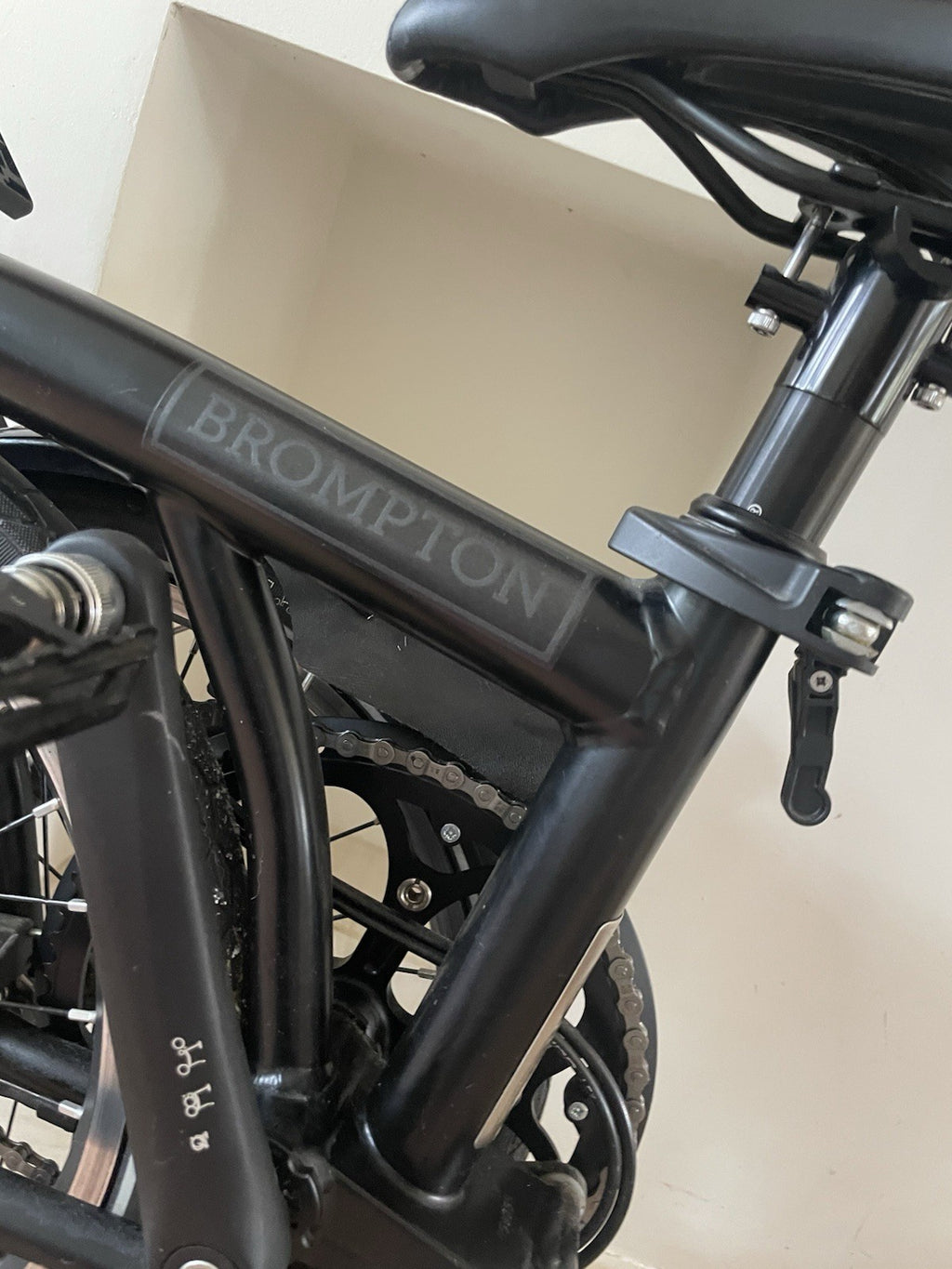 Brompton S2L Folding Bike – 2016 – Black Edition – 2 Speed