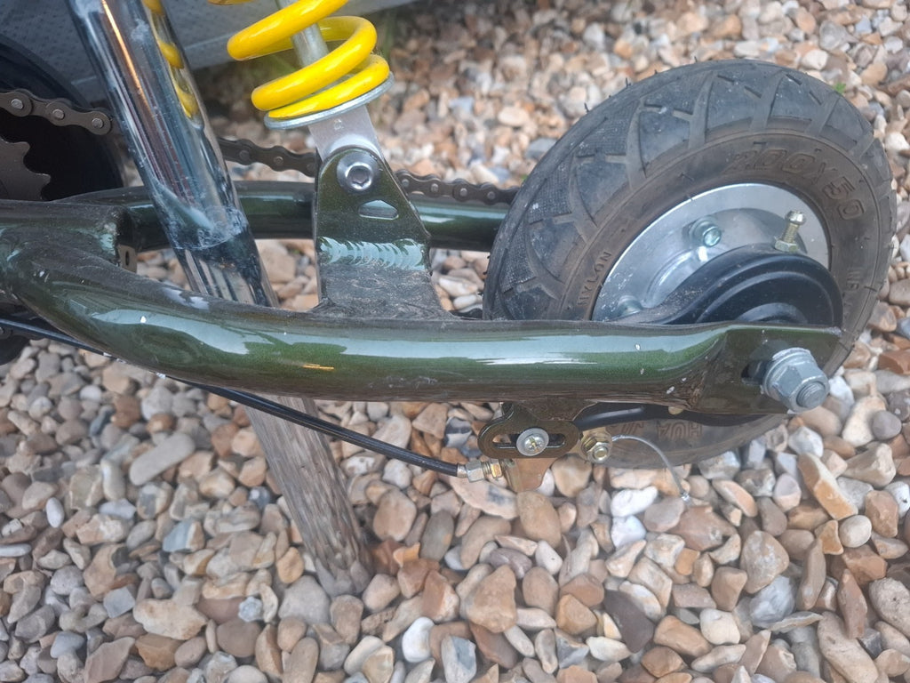 Kent Kini 8 Sub Compact folding bike Green Small Folding Cycle