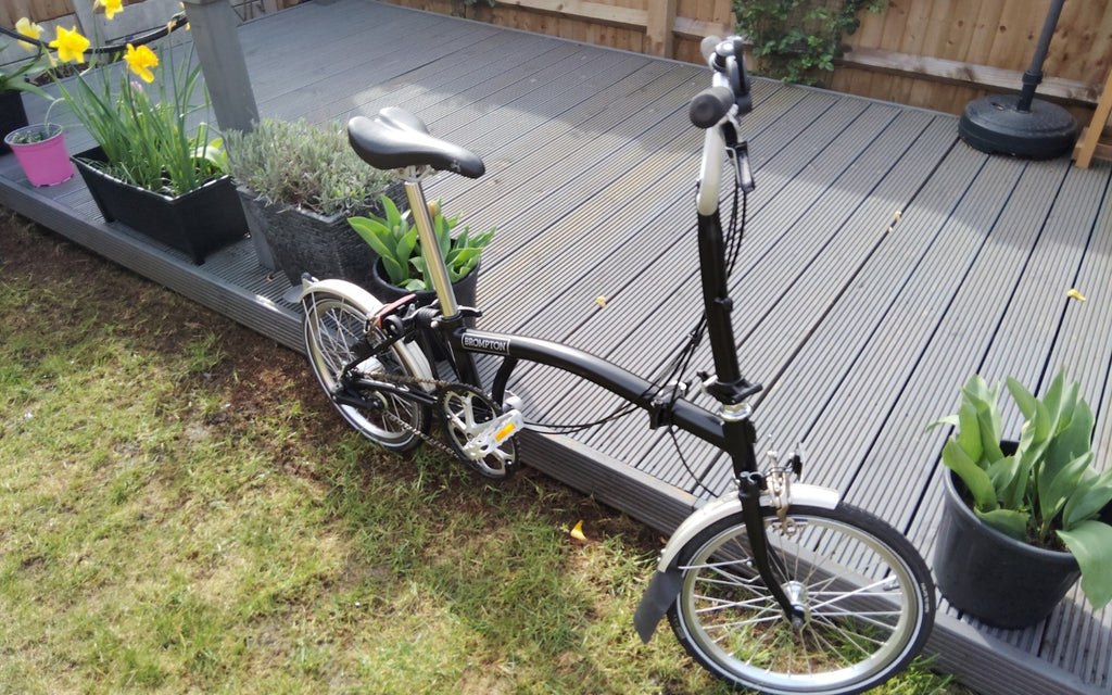 Brompton M3L Folding Bicycle with Reinforced Carry Bag