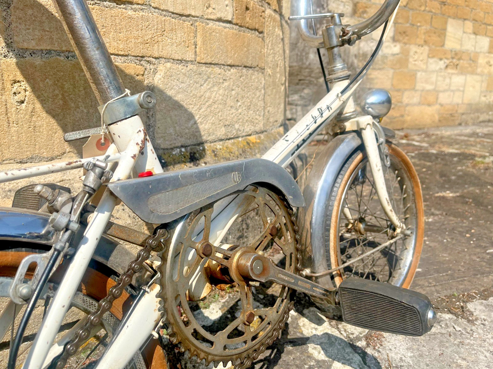 Vintage Stella Poketby Folding Portable Bicycle 1960s French Mini Bike Project