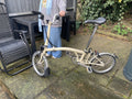 Brompton C Line M6L (6 Speed)  folding bicycle - Cream - Excellent Condition