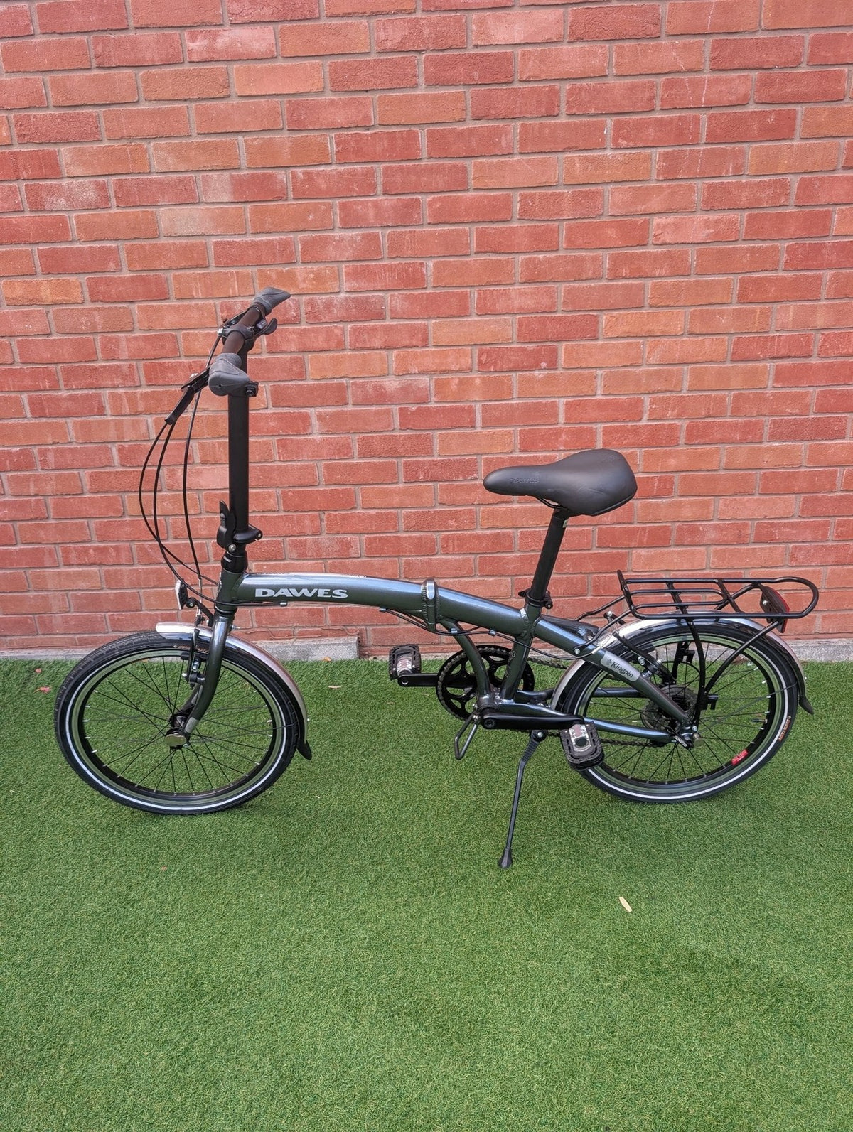 Dawes Kingpin Folding Bike, 20" Grey - Minor Mark