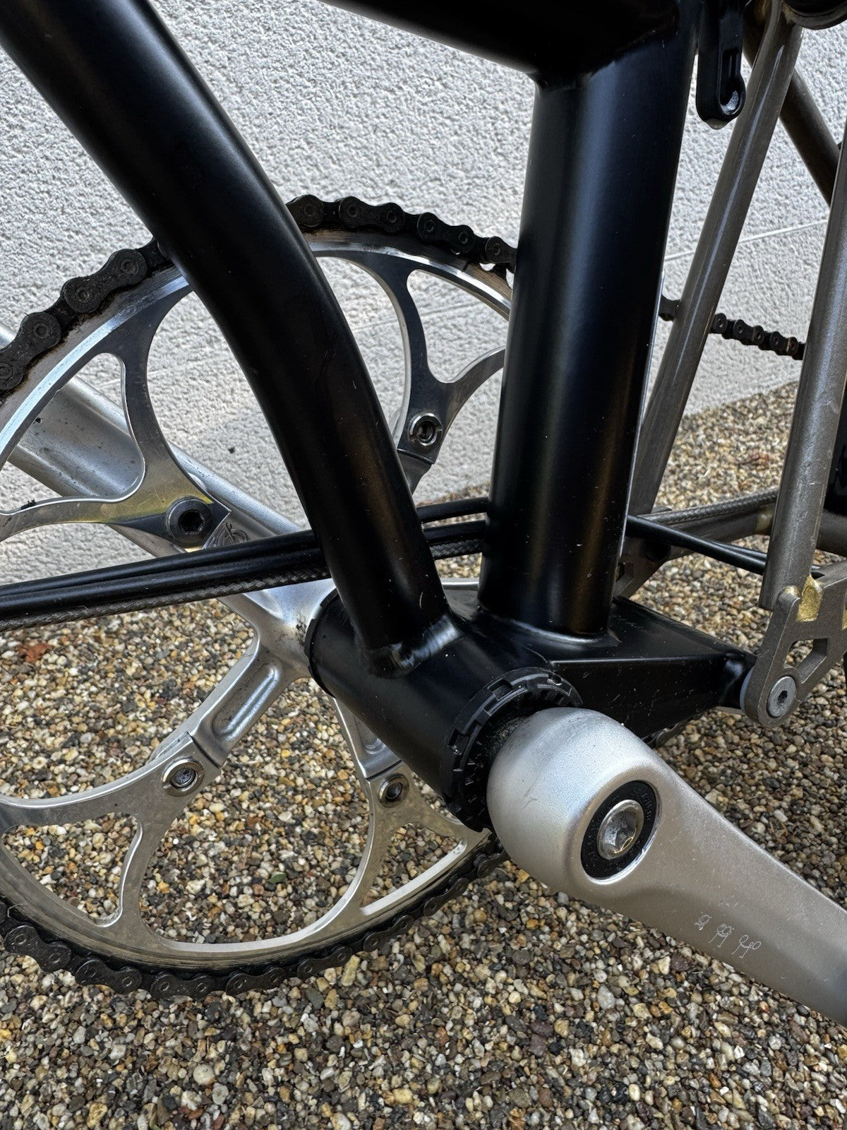 Brompton custom 14 Speed Rohloff Gearing