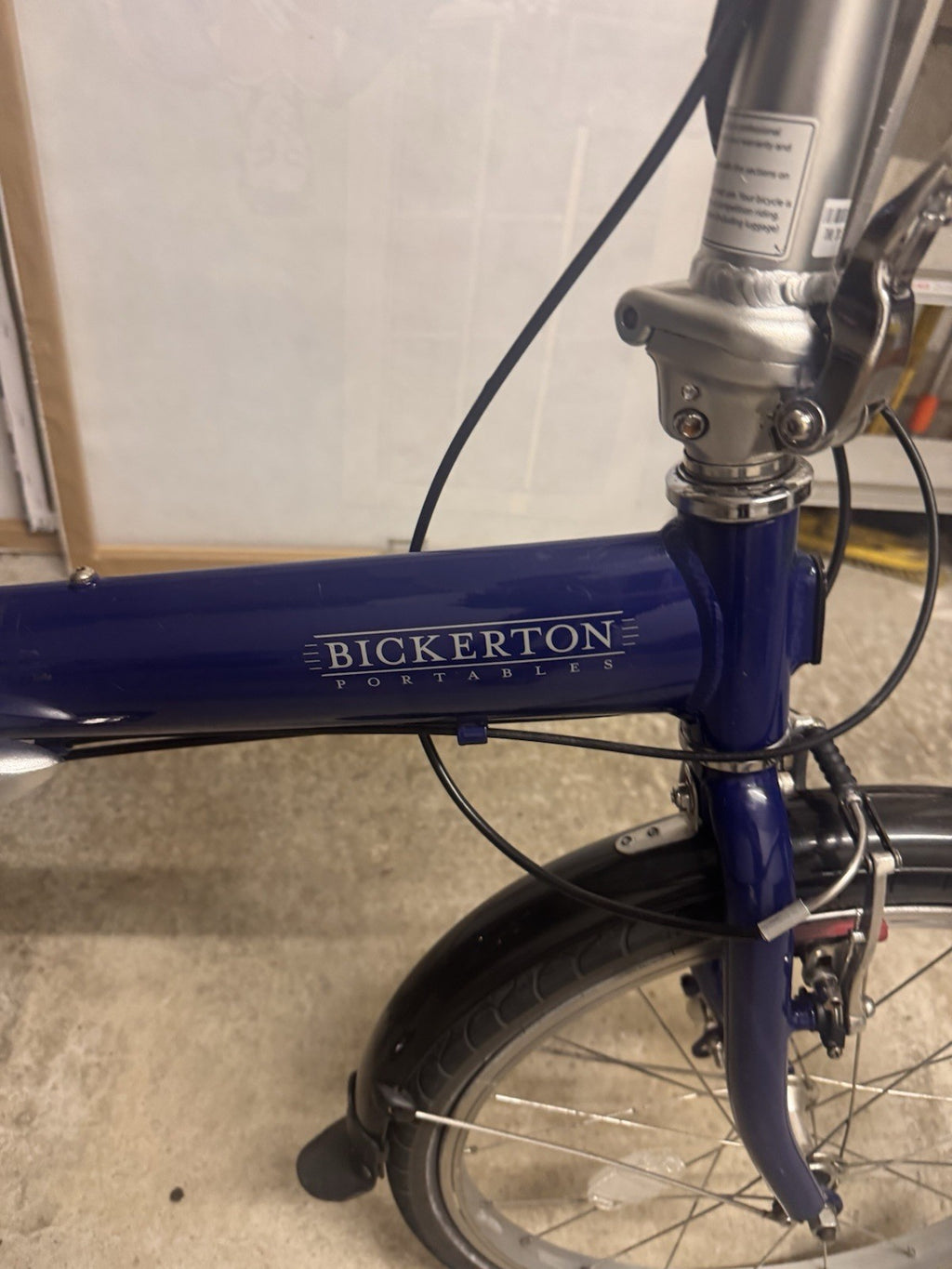 Bickerton Junction Folding Bicycle, Well Cared For, Little Used, Dry Stored.