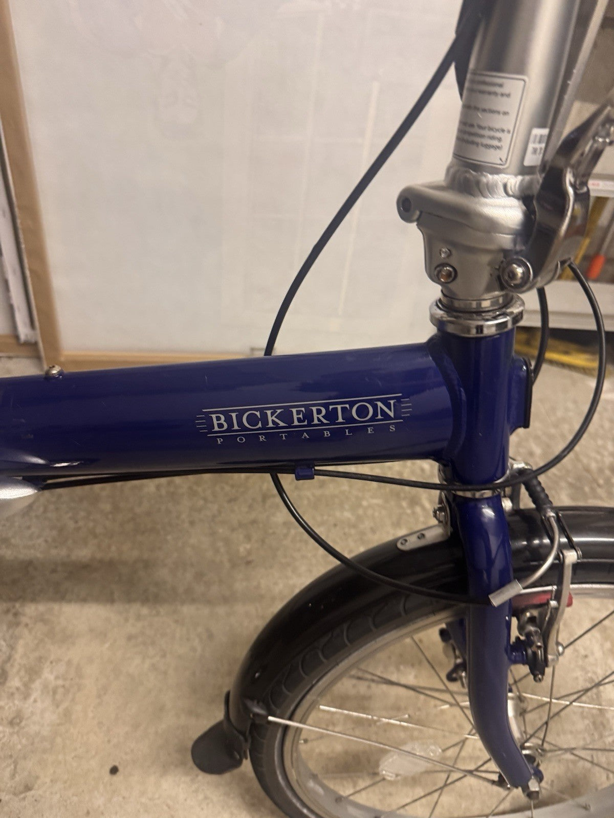 Bickerton Junction Folding Bicycle, Well Cared For, Little Used, Dry Stored.