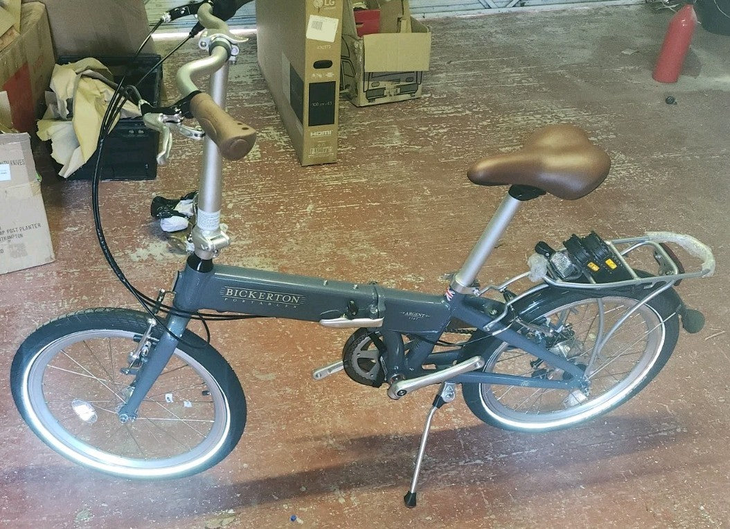 Bickerton Argent 1707 Portable Folding Bicycle, Brompton Alternative