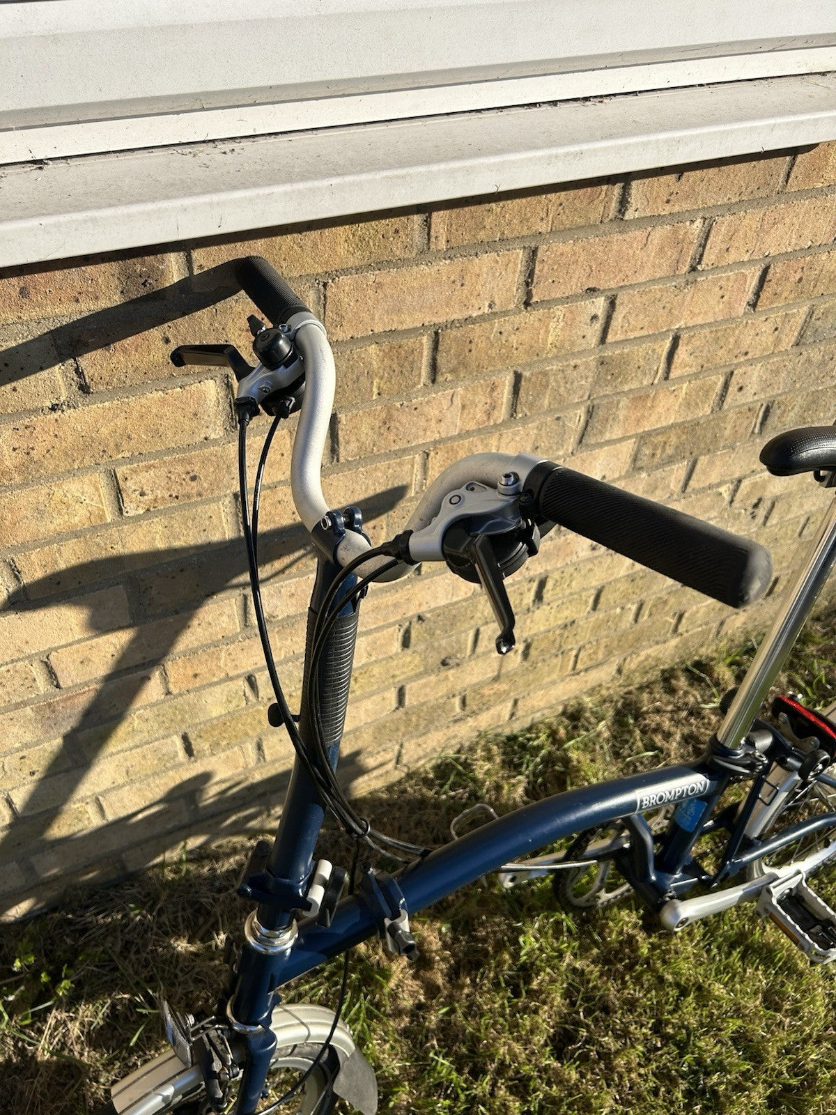 Brompton M3L Folding Bike 3-Speed, Blue