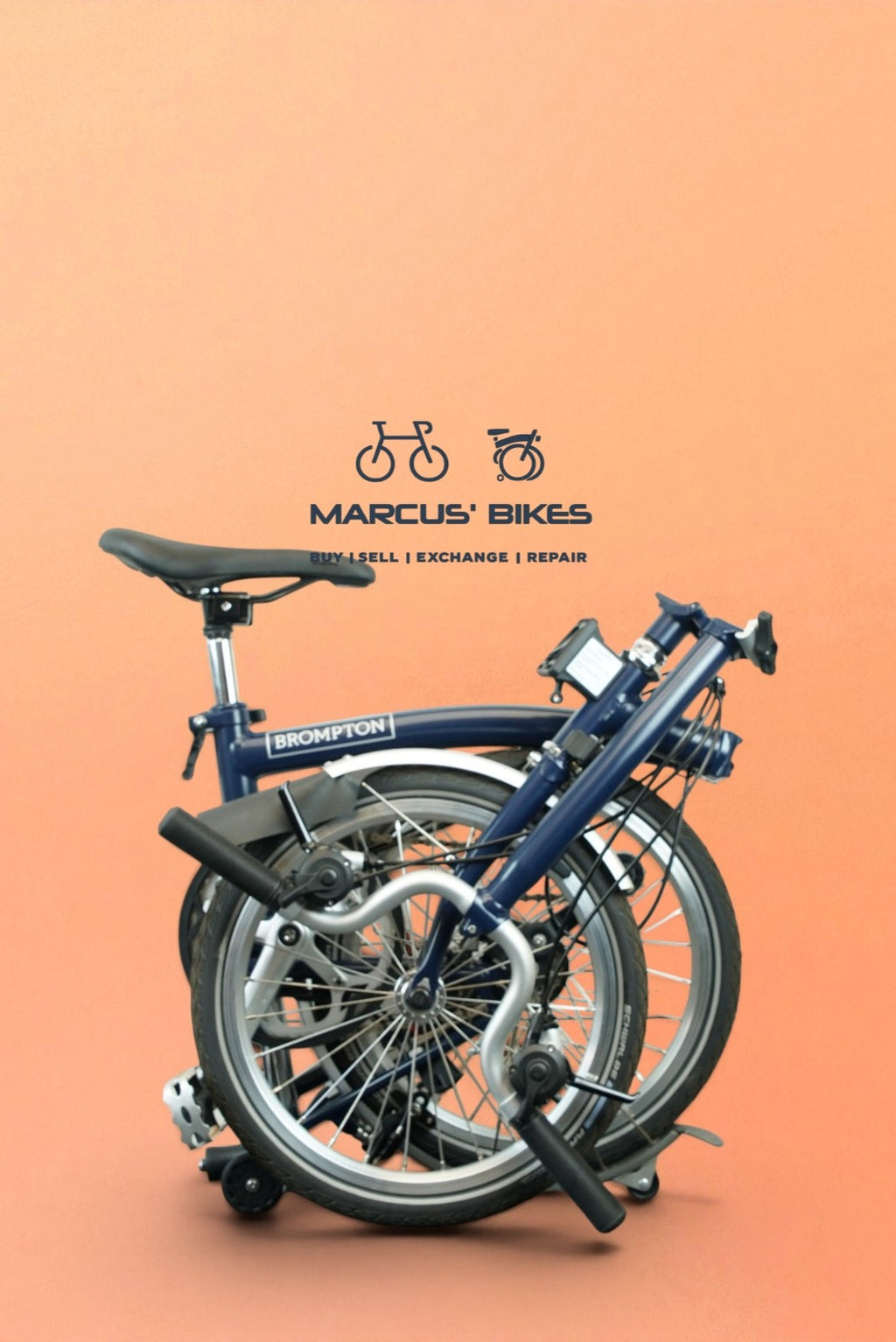 Brompton H6L (C Line Explore) - Tempest Blue