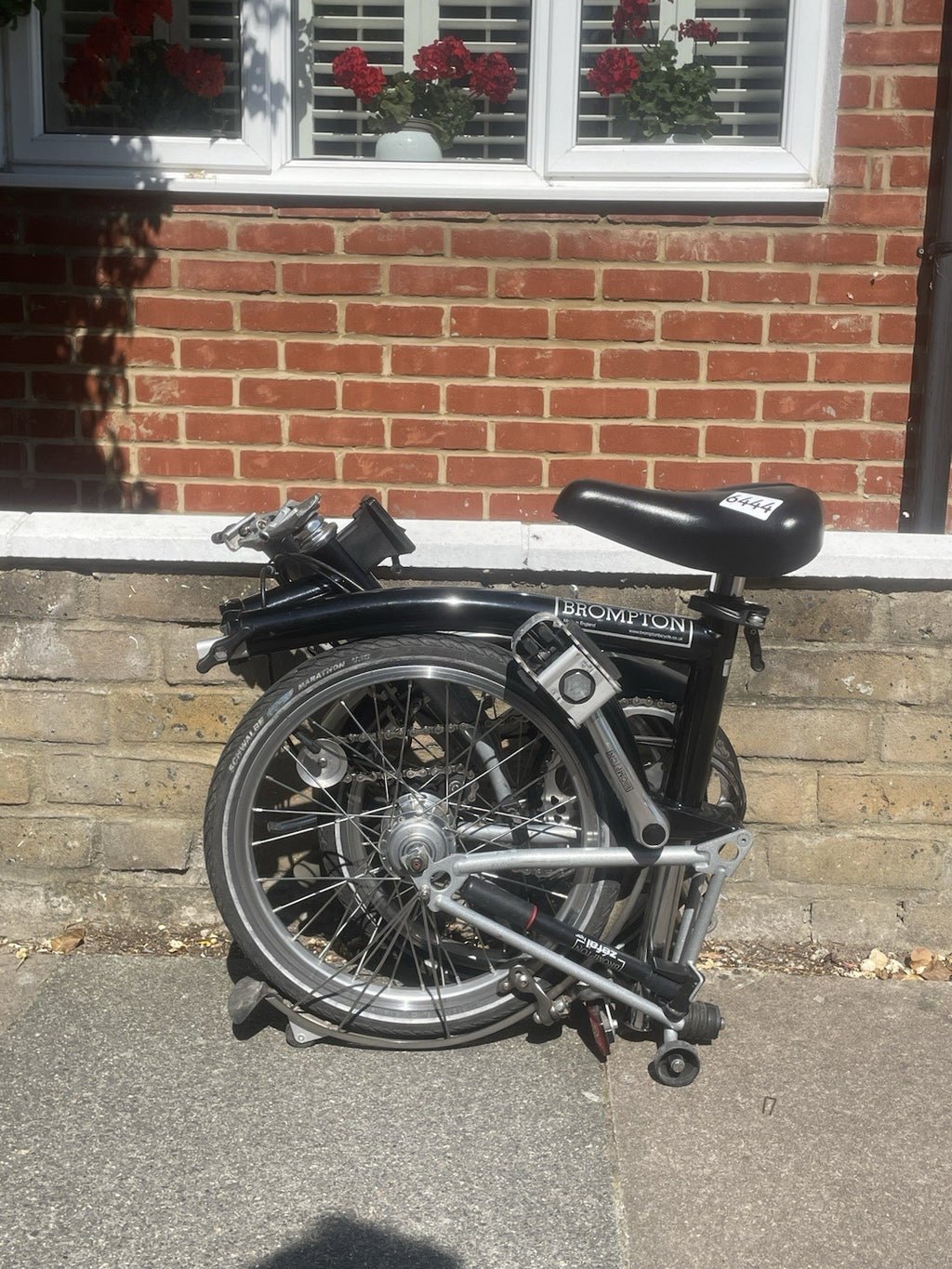 Brompton S3L Folding Bike - Black