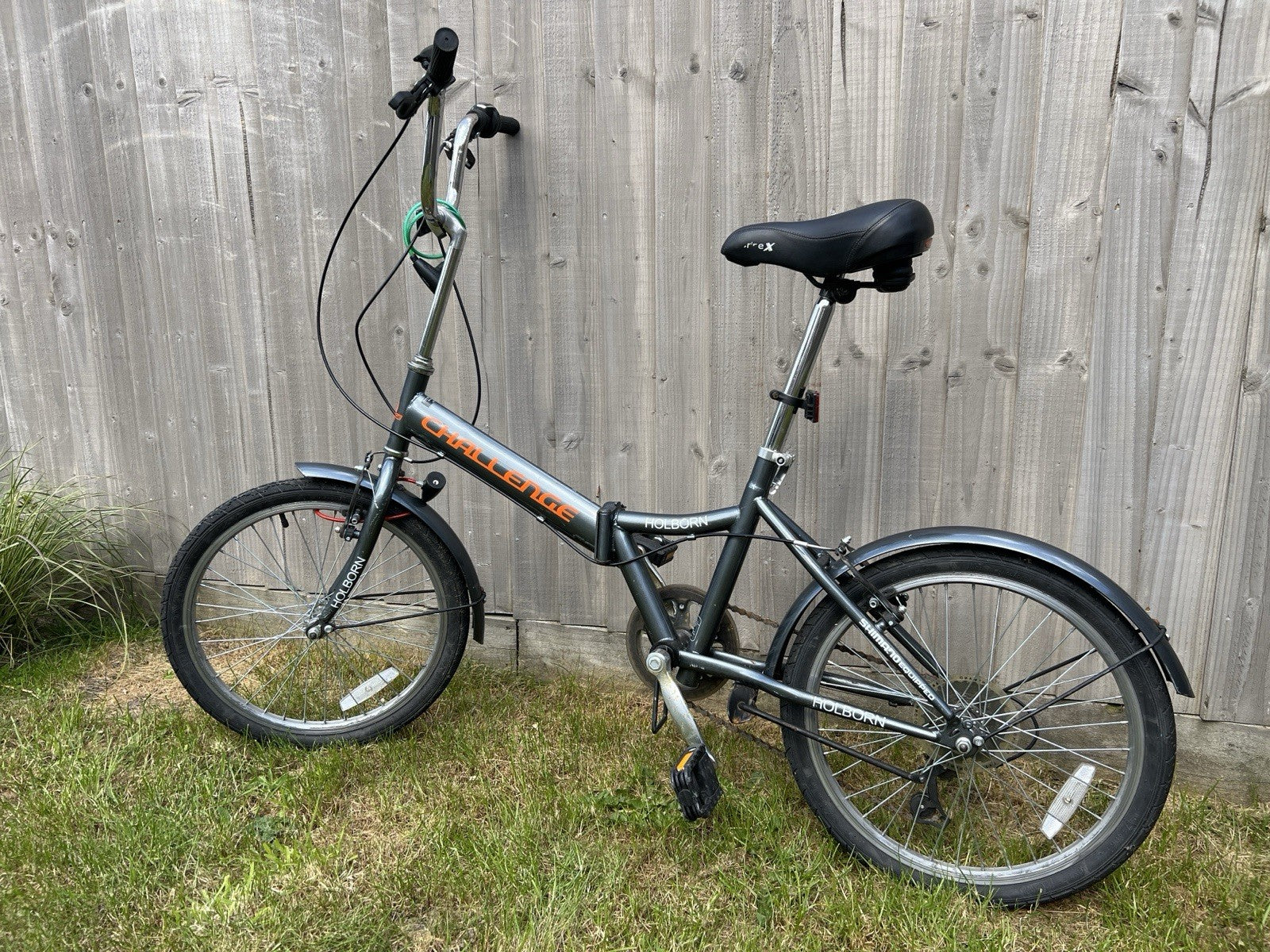 Challenge Holborn Folding Bike - Grey/Orange