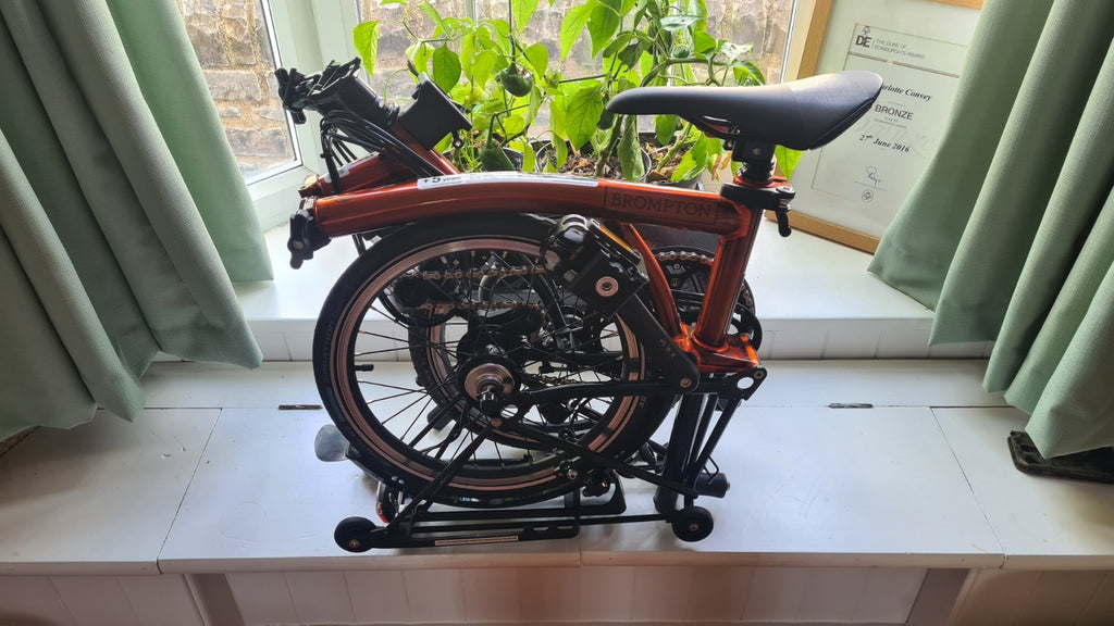 Brompton M6L 2021 Black Edition Flame Lacquer + Extras
