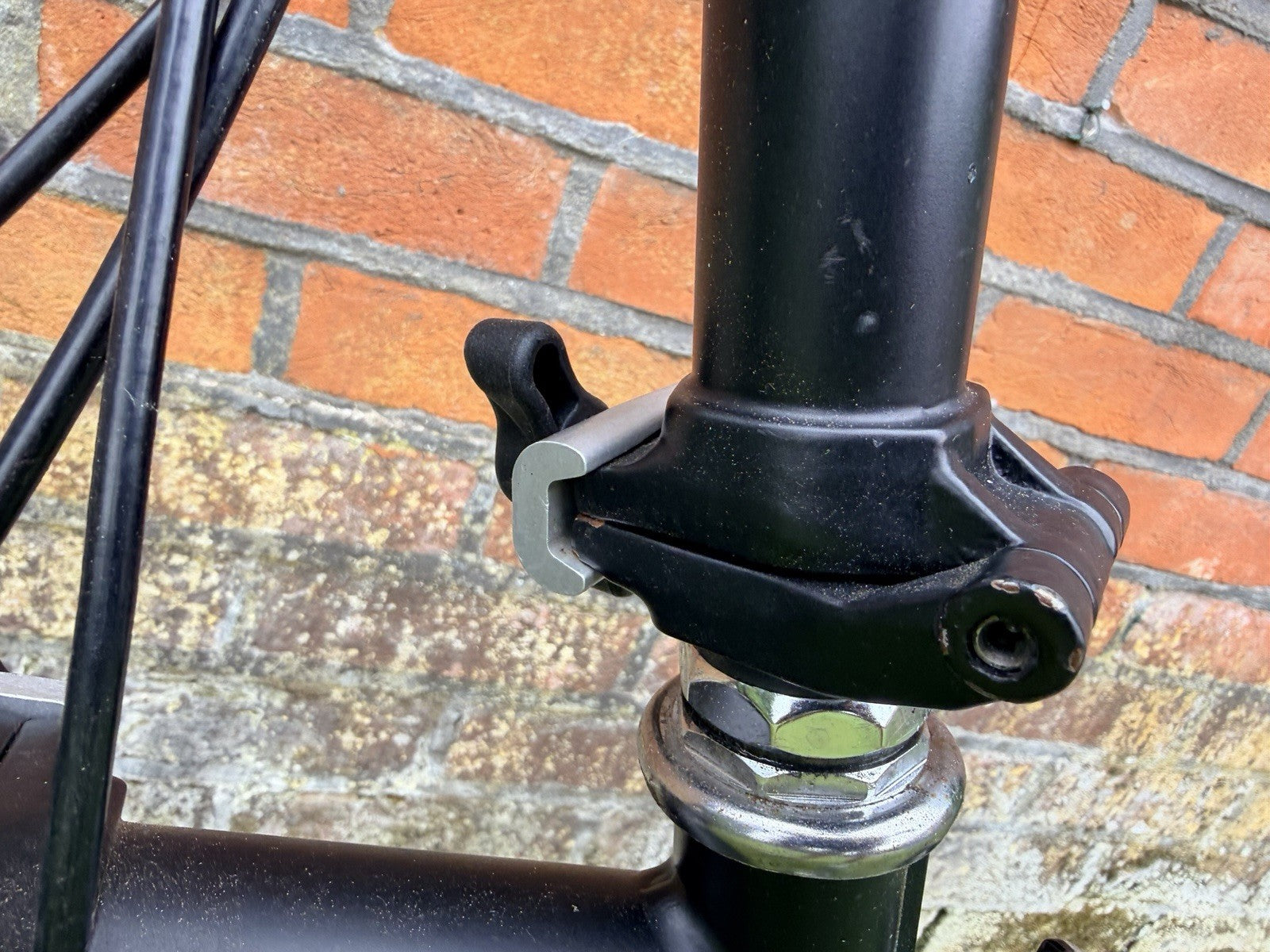Brompton M3L Black Folding Bike, 3 Speed, Great Condition