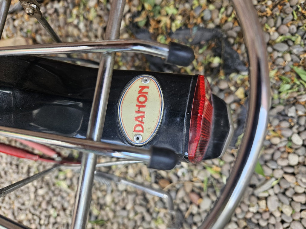 Vintage Dahon Classic III Folding Bike  3-Speed Sturmey Archer metallic red