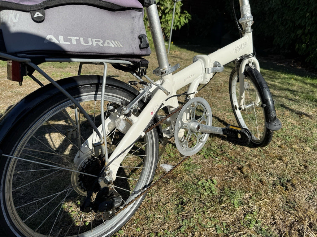 Bickerton Junction 1607 Country Folding Bike  with pannier, bike pump and lock