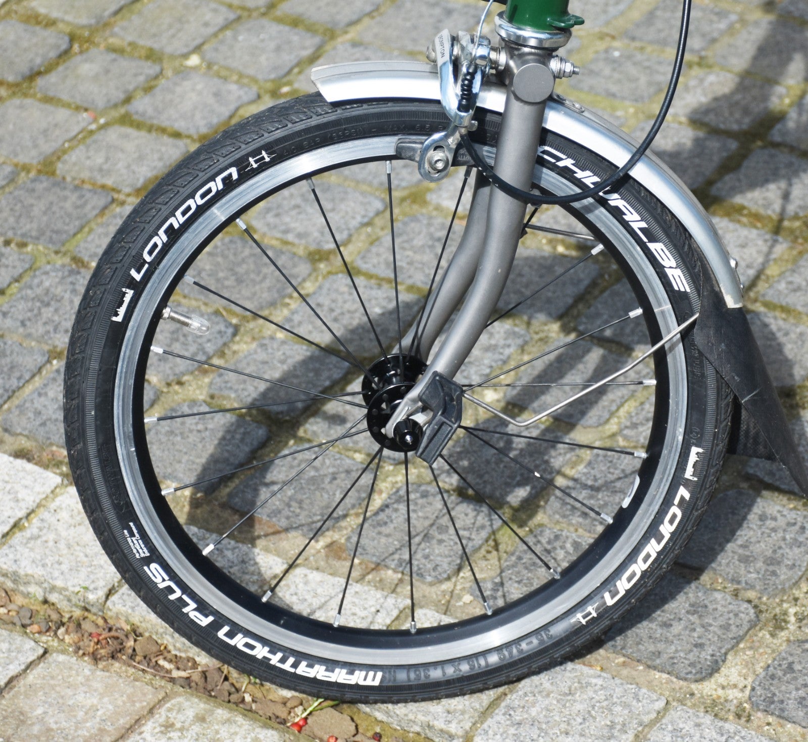 Brompton 4 Speed Titanium Fork Triangle Seat Post Customised Rack Like P Line