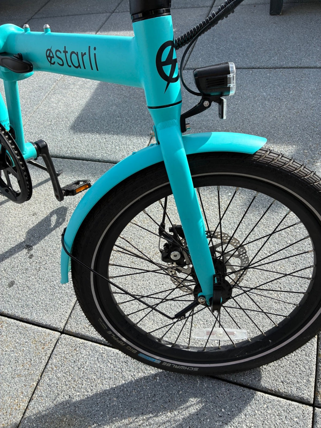 estarli e20.7 pro folding bicycle