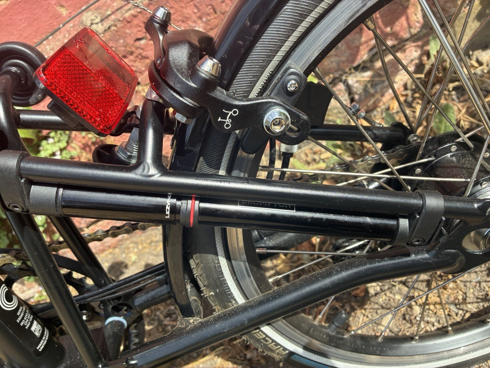 Brompton C Line Folding Bike 1 Year Old Rarely Used