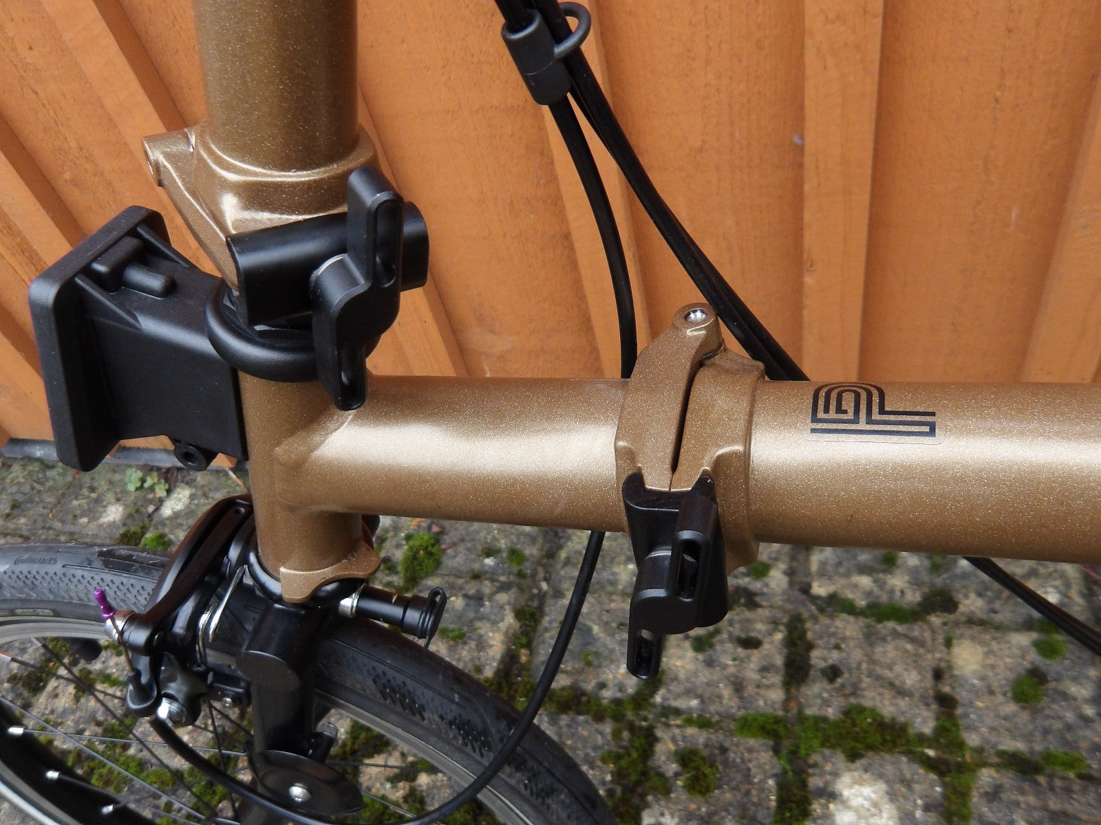 Brompton P Line 4 speed 2025 Metallic Bronze