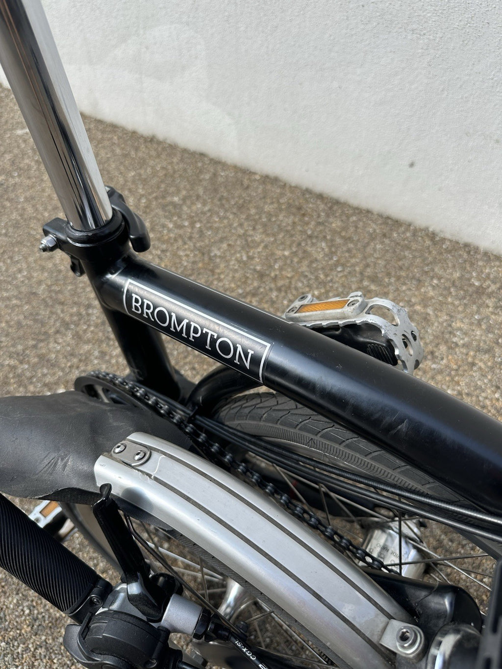 Brompton Folding Bike Black 2021 6 Speed - Very good condition - collection only