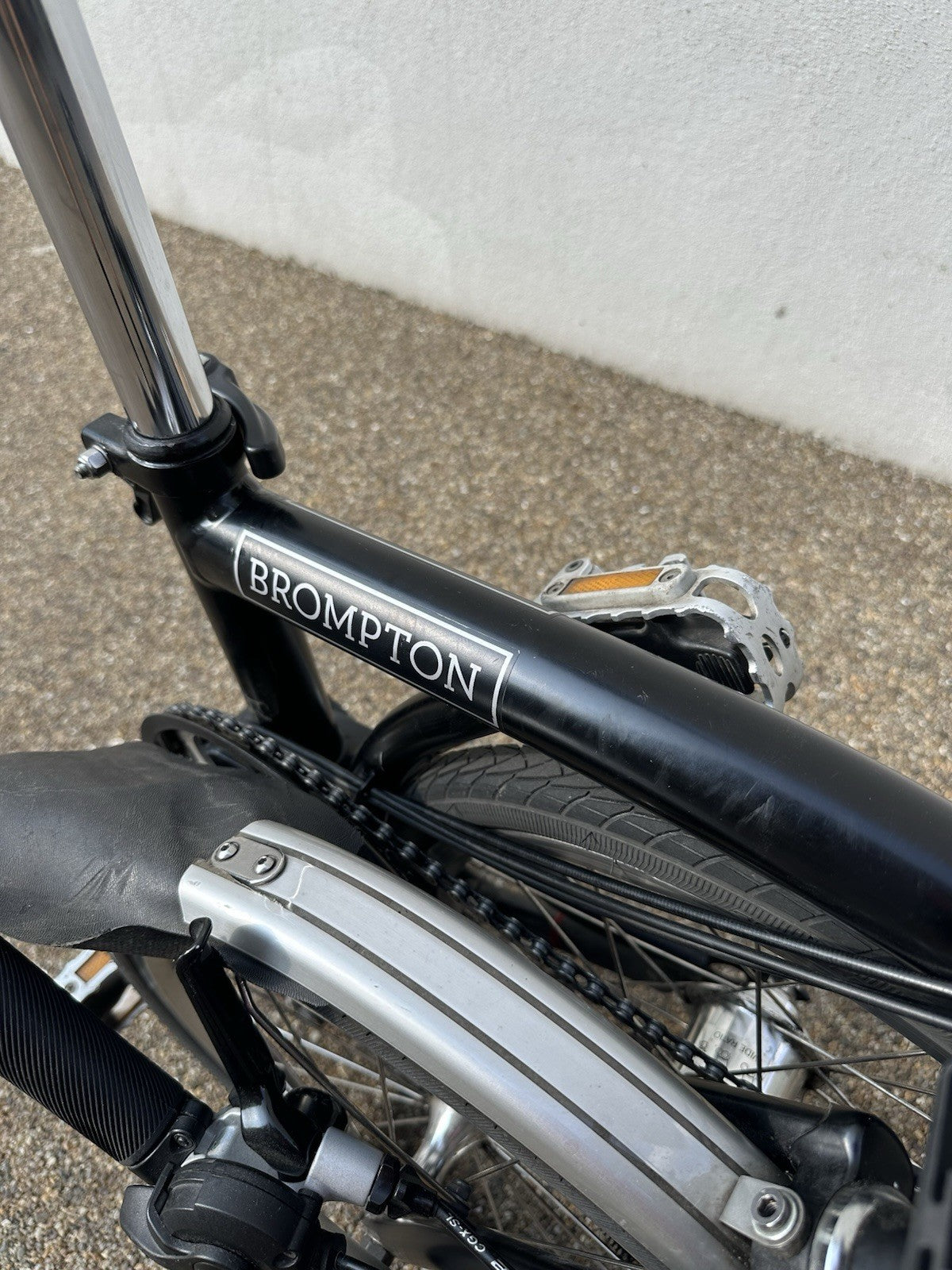 Brompton Folding Bike Black 2021 6 Speed - Very good condition - collection only