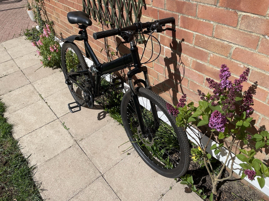Foldable Black Bike 26 Inch Frame Men’s / Woman’s
