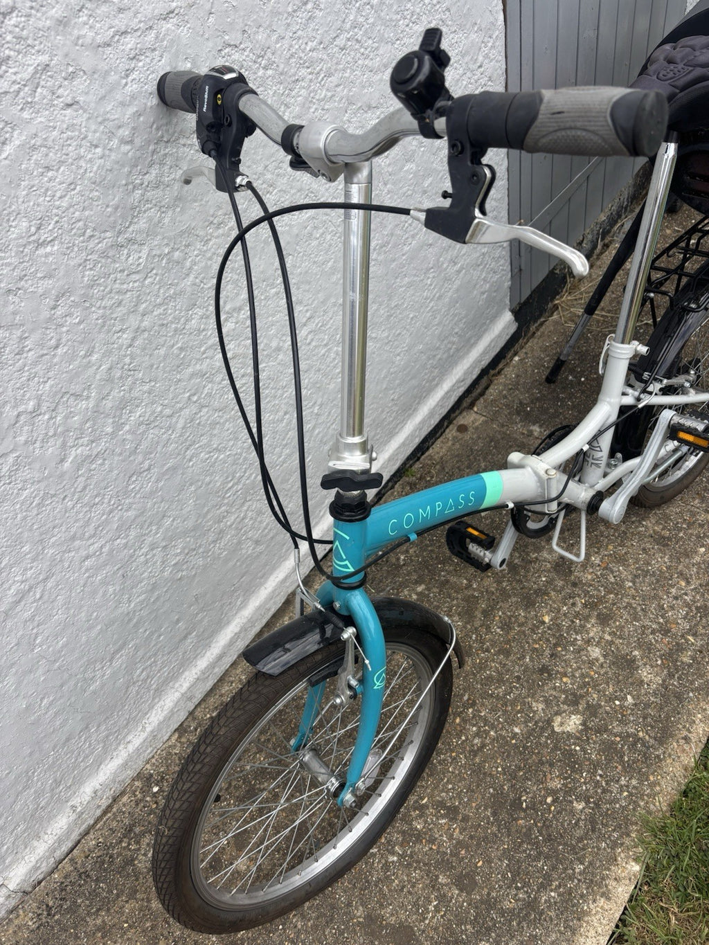 2 x Compass Folding Bikes In Excellent Condition