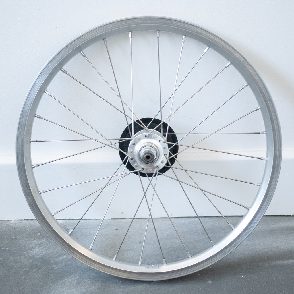 Brompton 1/2 Speed Wheelset Superlight Double Butted Silver 16" 349 E Hook