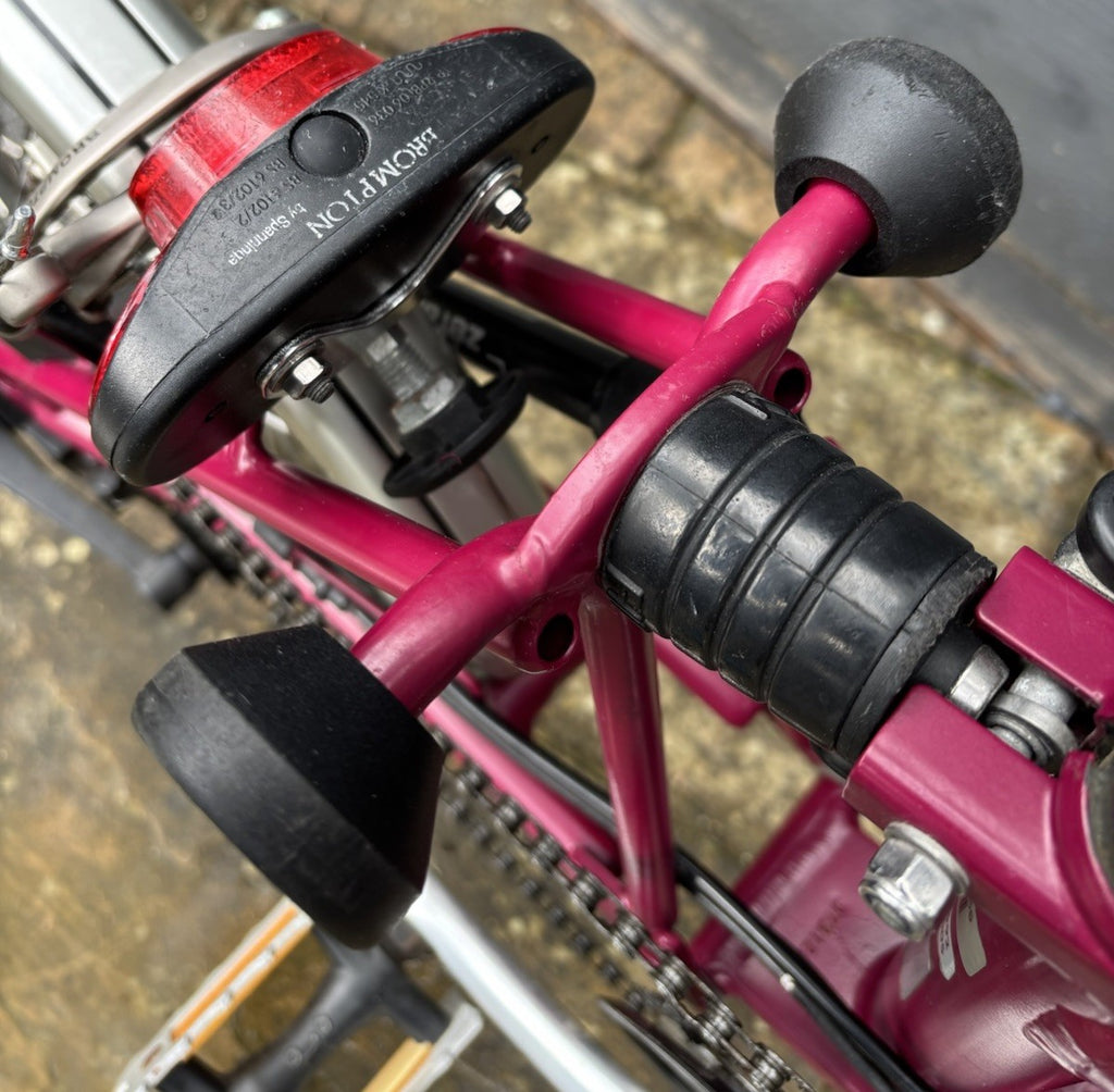 Brompton M6L in Berry Crush Folding bike C Line Equivalent - Leisure Use Only