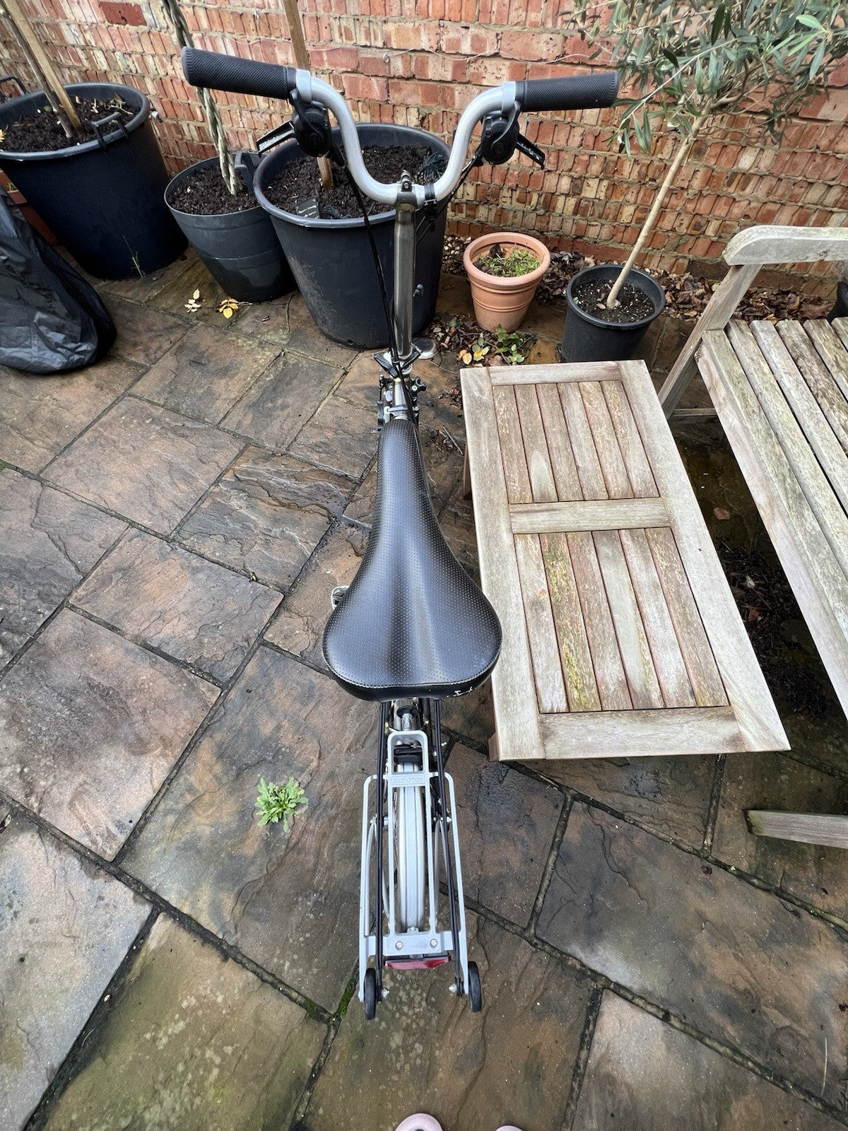 Brompton Raw Lacquer 6-speed Bicycle