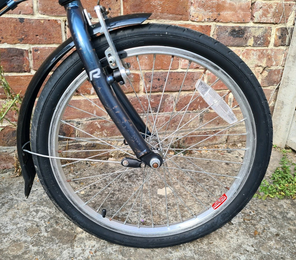 Raleigh EVO 7 SP Folding Bike Grey Bicycle 20" Wheels