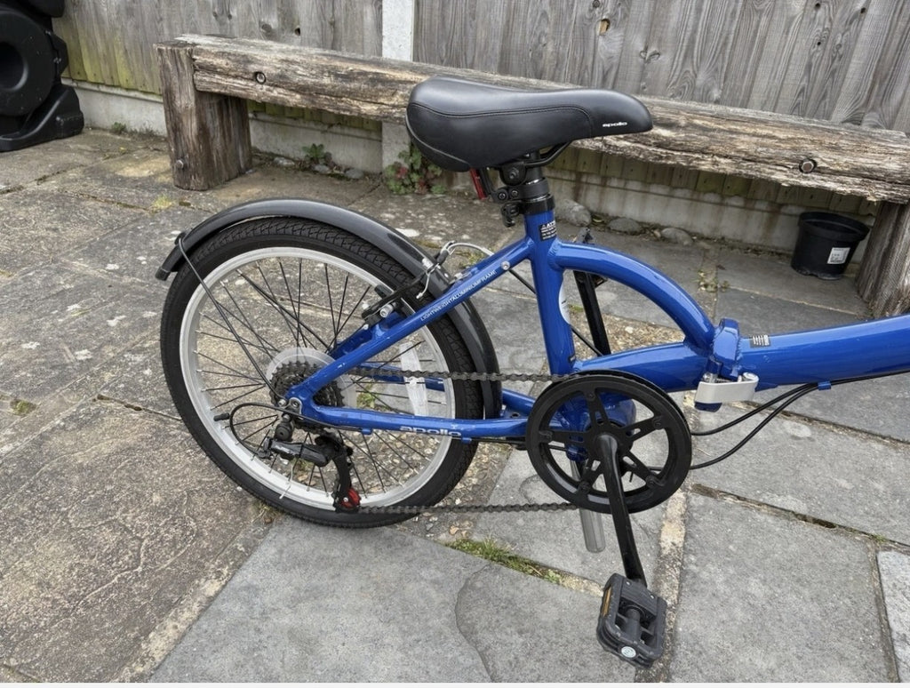 Halfords Tuck Folding Bike 20 Wheels Great Condition