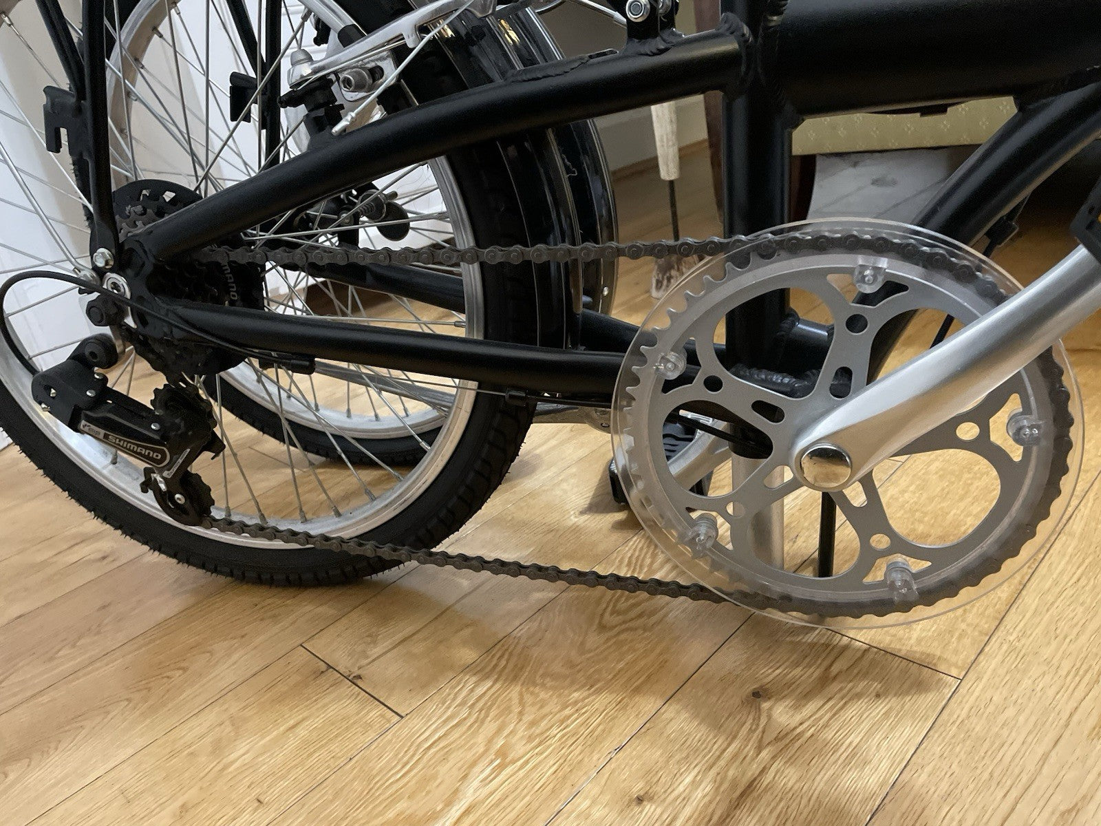 Premium Ganna Italian Folding Bike With Lights & Back Rack Included